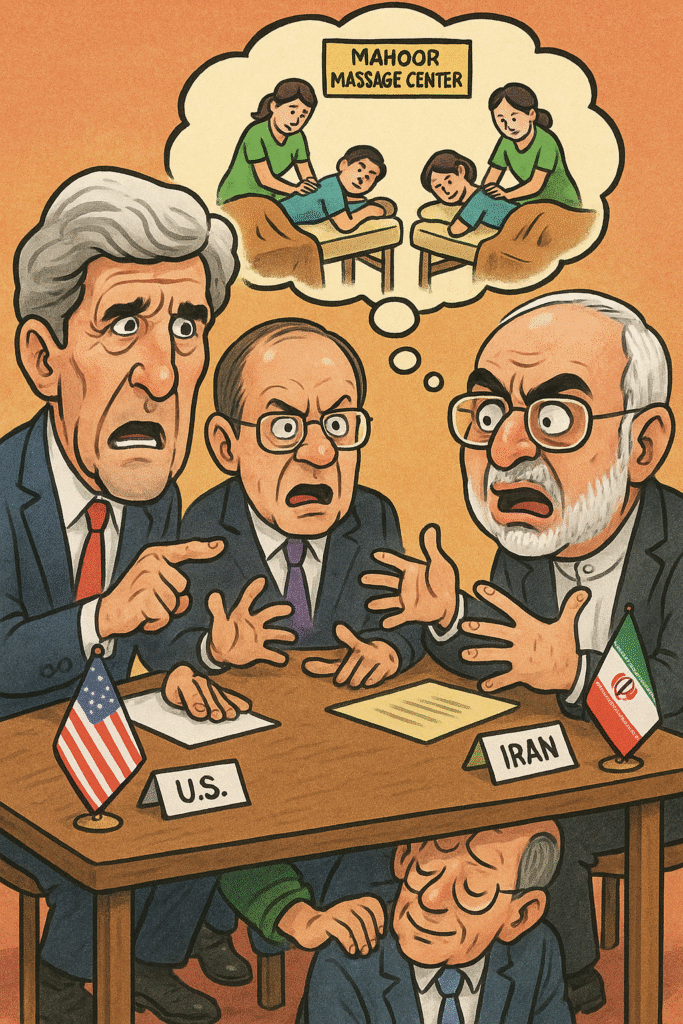 تأثیر شگفتانگیز ماساژ ماهور بر مذاکرات هستهای ایران و آمریکا!