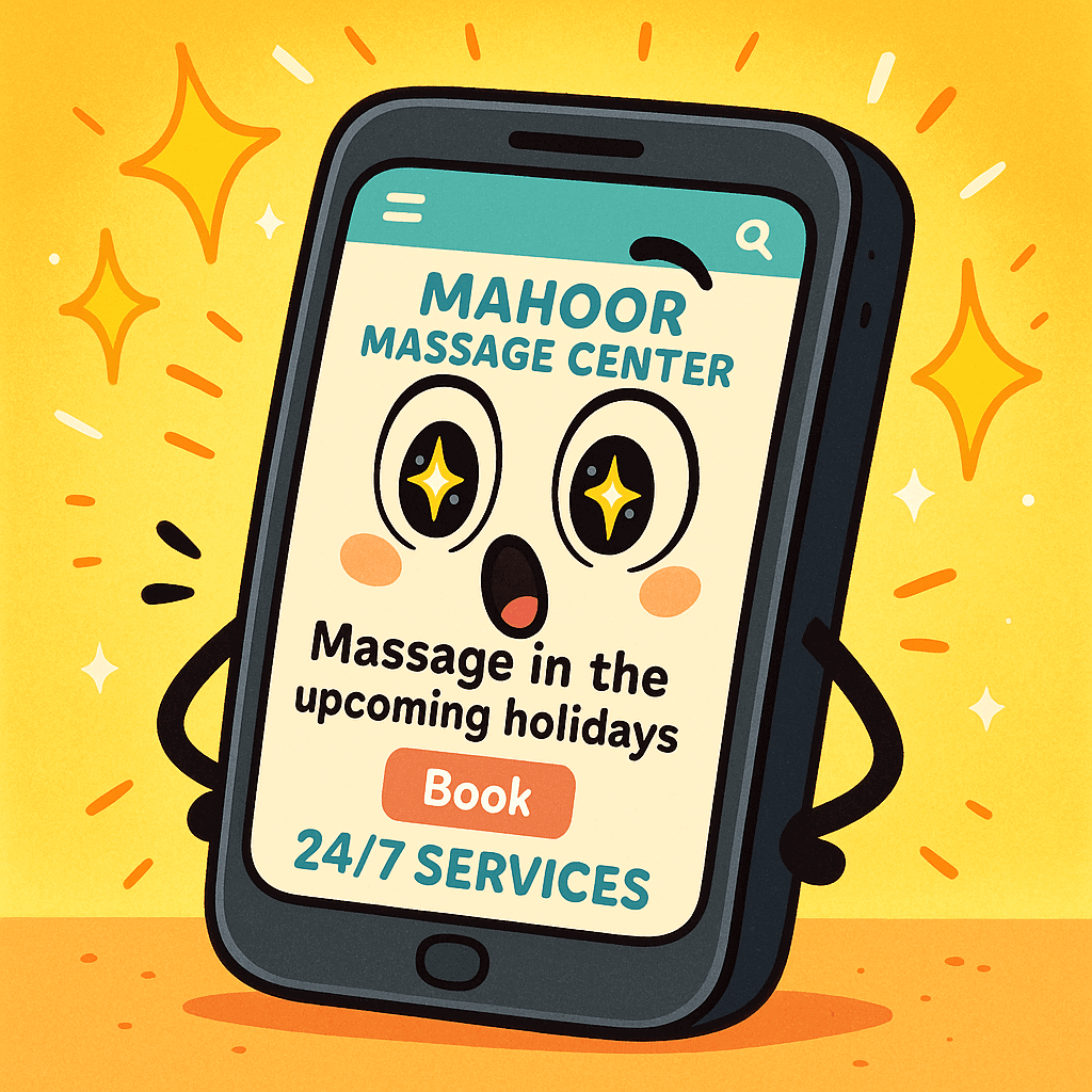 ماساژ در تعطیلات